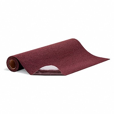 K7618 Entrance Mat Berber Burgundy 3 ft.