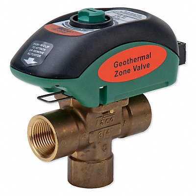 Zone Valve 3 Way Open System 1 In NPT