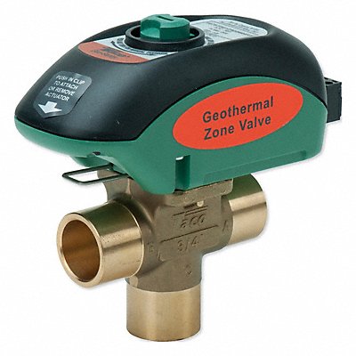 Zone Valve 3 Way Open System 1 In Sweat