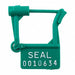 Padlock Seals Green Polypropylene PK1000