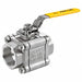 SS Three-Piece Ball Valve 2.76 L