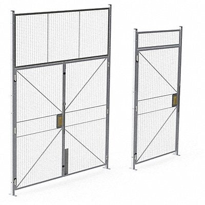 Double Hinged Gate 6 ft x 7 ft 3-1/4 In