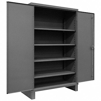 Storage Cabinet 78 x36 x20 Gray 4Shlv