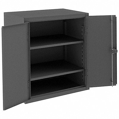 Storage Cabinet 36 x36 x24 Gray 2Shlv