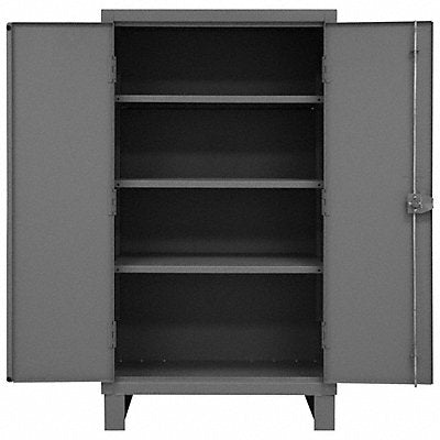 Storage Cabinet 66 x36 x24 Gray 3Shlv