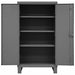 Storage Cabinet 66 x36 x24 Gray 3Shlv