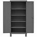 Storage Cabinet 78 x36 x24 Gray 4Shlv