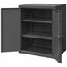 Storage Cabinet 42 x48 x24 Gray 2Shlv