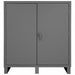 Storage Cabinet 66 x60 x24 Gray 3Shlv