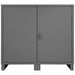 Storage Cabinet 66 x72 x24 Gray 3Shlv