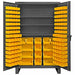 K4924 Bin Cabinet 78 x36 x24 Gray 134YlwBns