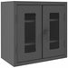 Storage Cabinet 36 x36 x24 Gray 2Shlv