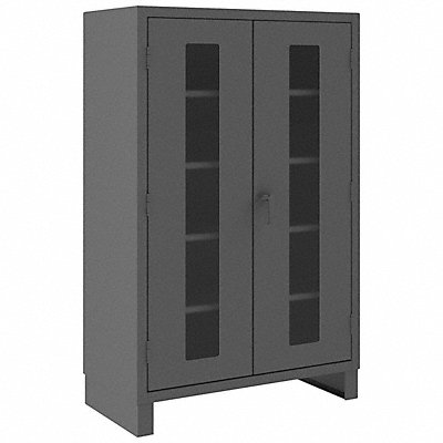 Storage Cabinet 78 x48 x24 Gray 4Shlv