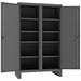 Storage Cabinet 78 x48 x24 Gray 8Shlv