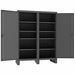 Storage Cabinet 78 x60 x24 Gray 8Shlv