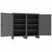 Storage Cabinet 66 x72 x24 Gray 6Shlv