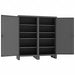 Storage Cabinet 78 x72 x24 Gray 8Shlv
