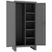 Storage Cabinet 78 x36 x24 Gray 4Shlv