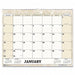 Monthly Wall Calendar 15x12 In.