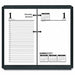 Calendar Refill Daily 3-1/2 x 6 In White