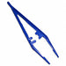 Forceps Dark Blue 4-1/3 In L PK6