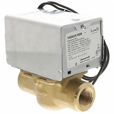 Zone Valve 1/2 In NPT 120V