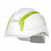 Hard Hat Sticker Hi-Vis 4 H 11-1/2 W