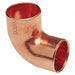 Elbow 90 Deg Wrot Copper 4 Tube CxC