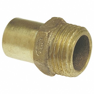 Hose Adapter Cast Bronze 1/2 Tube