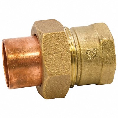 Union LL Cast Bronze 1-1/2 Tube CxC