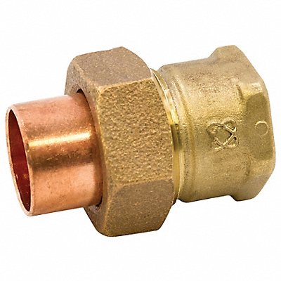 Fitting Union Cast Bronze 2 Tube CxFNPT