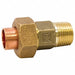 Union LL Cast Bronze 1/2 Tube CxMNPT