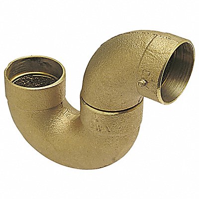 DWV P-Trap Cast Bronze 1-1/2 Tube CxC