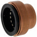 Push Metal Couplings Copper 1-3/16 L