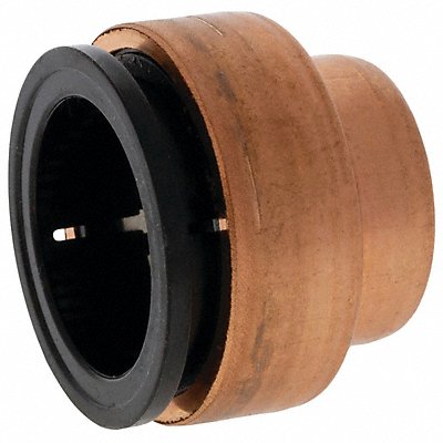 Push Metal Couplings Copper 1-1/32 L