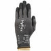 H6519 Coated Gloves Nitrile Black/Gray 8