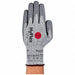 Cut Resistant Gloves Gray/White 8 PR