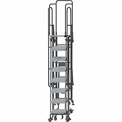 Hybrid Ladder Foldable Gray Silver