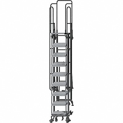 Hybrid Ladder Foldable Gray Silver