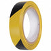 Floor Tape Black/Yellow 1 inx54 ft Roll