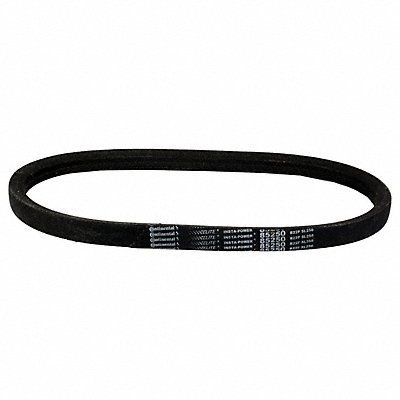 V-belt 99 in L 1/2 in W Top Rubber