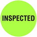 D6075 Inventory Control Label Inspected PK1000