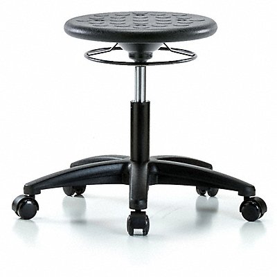 Polyurethane Stool 300 lb Cap. Black