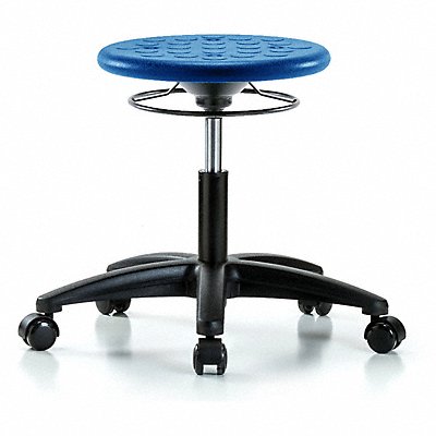 Polyurethane Stool 300 lb Cap. Blue