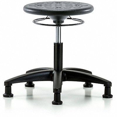 Polyurethane Stool 300 lb Cap. Black