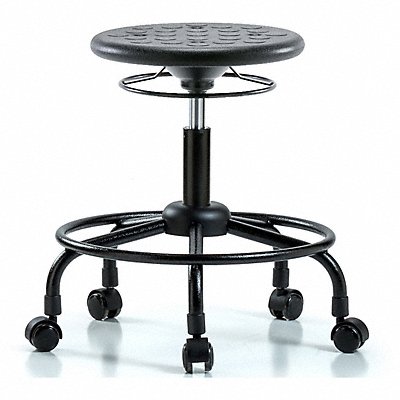 Polyurethane Stool 300 lb Cap. Black