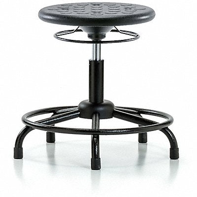 Polyurethane Stool 300 lb Cap. Black