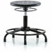 Polyurethane Stool 300 lb Cap. Black