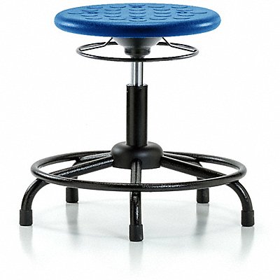 Polyurethane Stool 300 lb Cap. Blue