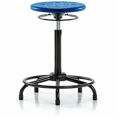 Polyurethane Stool 300 lb Cap. Blue